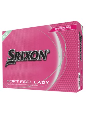 Srixon Soft Feel Lady Passion Pink Golf Balls (12 Balls)