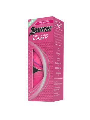 Srixon Soft Feel Lady Passion Pink Golf Balls (12 Balls)