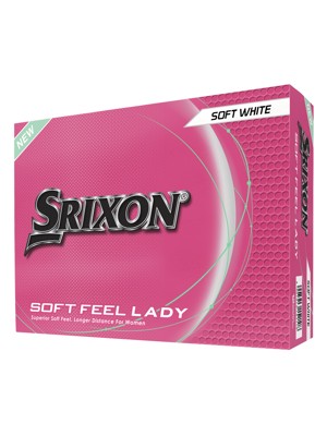 Srixon Soft Feel Lady White Golf Balls (12 Balls)