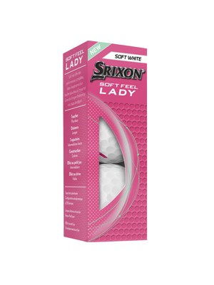 Srixon Soft Feel Lady White Golf Balls (12 Balls)
