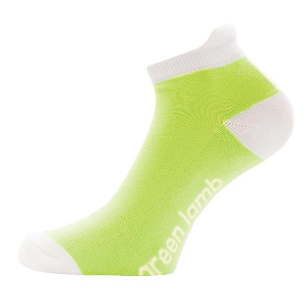 Green Lamb Ladies Colour Block Socks (3 Pack)