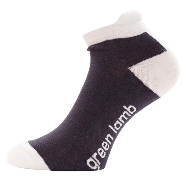 Green Lamb Ladies Colour Block Socks (3 Pack)