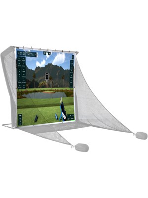 SimSpace Deluxe Practice Net 7.5ft Impact Screen With 20 Bungee Cords (2.4M x 2.5M)