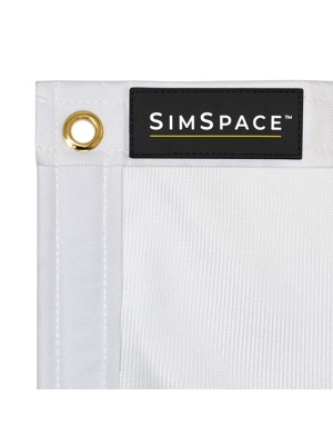 SimSpace Deluxe Practice Net 7.5ft Impact Screen With 20 Bungee Cords (2.4M x 2.5M)