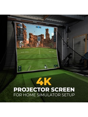 SimSpace Deluxe Practice Net 7.5ft Impact Screen With 20 Bungee Cords (2.4M x 2.5M)