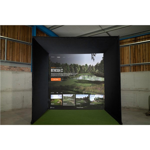 GolfBays Simbox Golf Simulator Enclosure