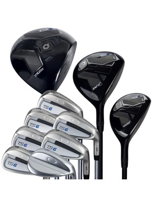US Kids TS6 10-Club Combo Set (Steel/Graphite)
