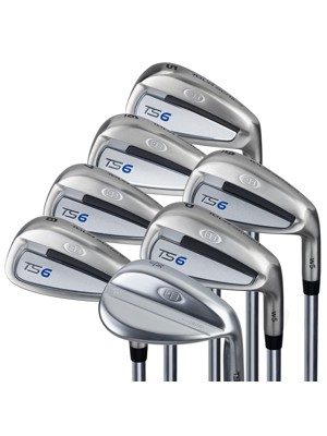 US Kids TS6 7-Club Irons Set (Steel Shaft)