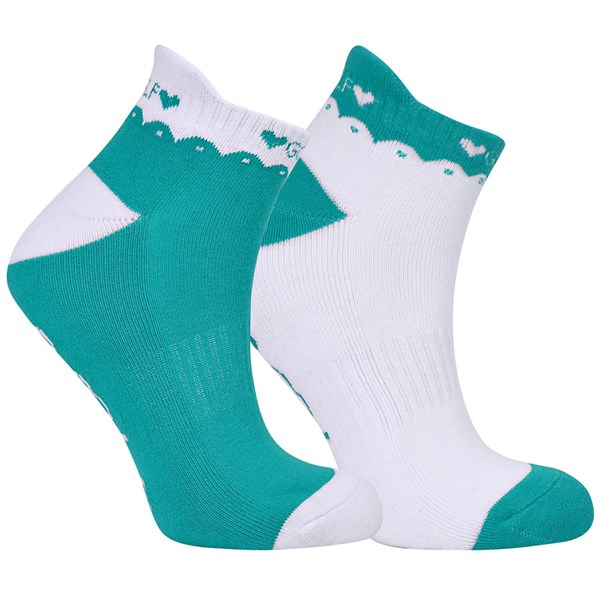 Ladies Cushioned Golf Socks (2 Pairs)