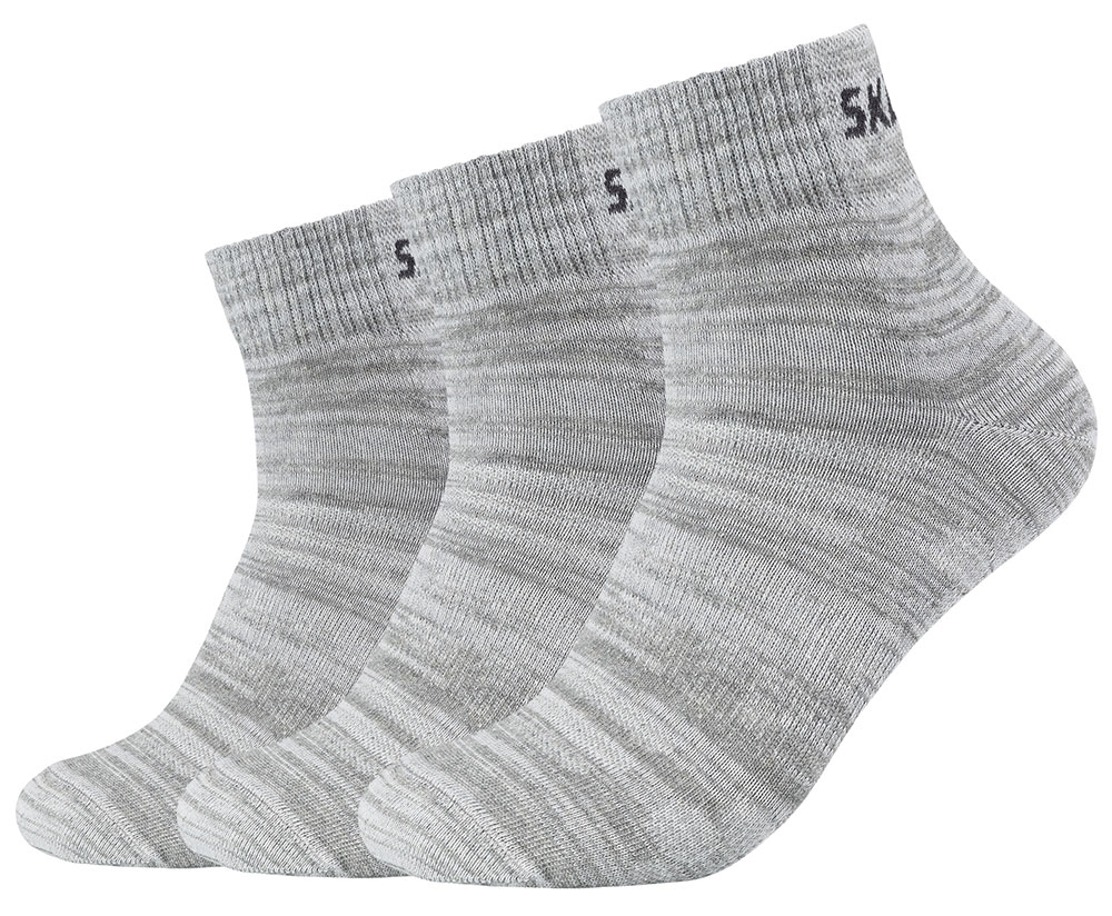 Skechers Mesh Ventillation Quarter Socks (3 Pairs) - Golfonline