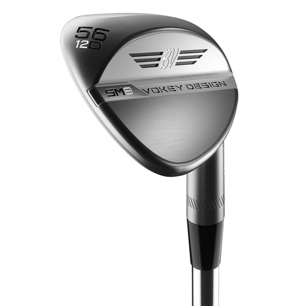 thumbnail image 2 of Mint Titleist Vokey SM8 Tour Chrome Lob Wedge - 60° Loft, 8° Bounce, Steel Shaft, Right-Handed, 35.25" 2 of 6