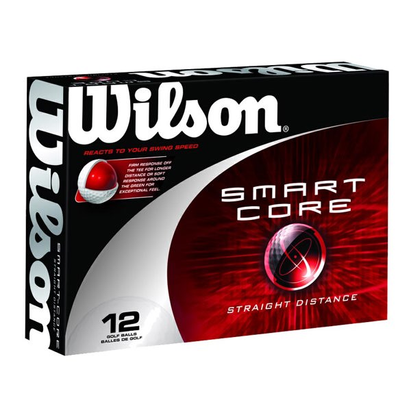 Wilson SmartCore Straight Distance Golf Balls (12 Balls)