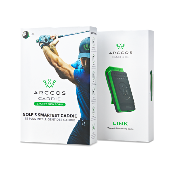 Arccos Caddie Smart Sensors And Caddie Link Bundle Golfonline 