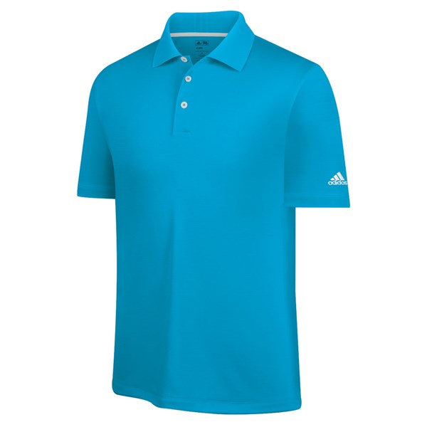 adidas Mens ClimaLite Solid Polo Shirt - Golfonline