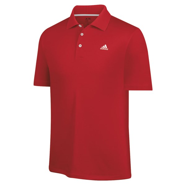 adidas Mens ClimaLite Solid Polo Shirt - Golfonline