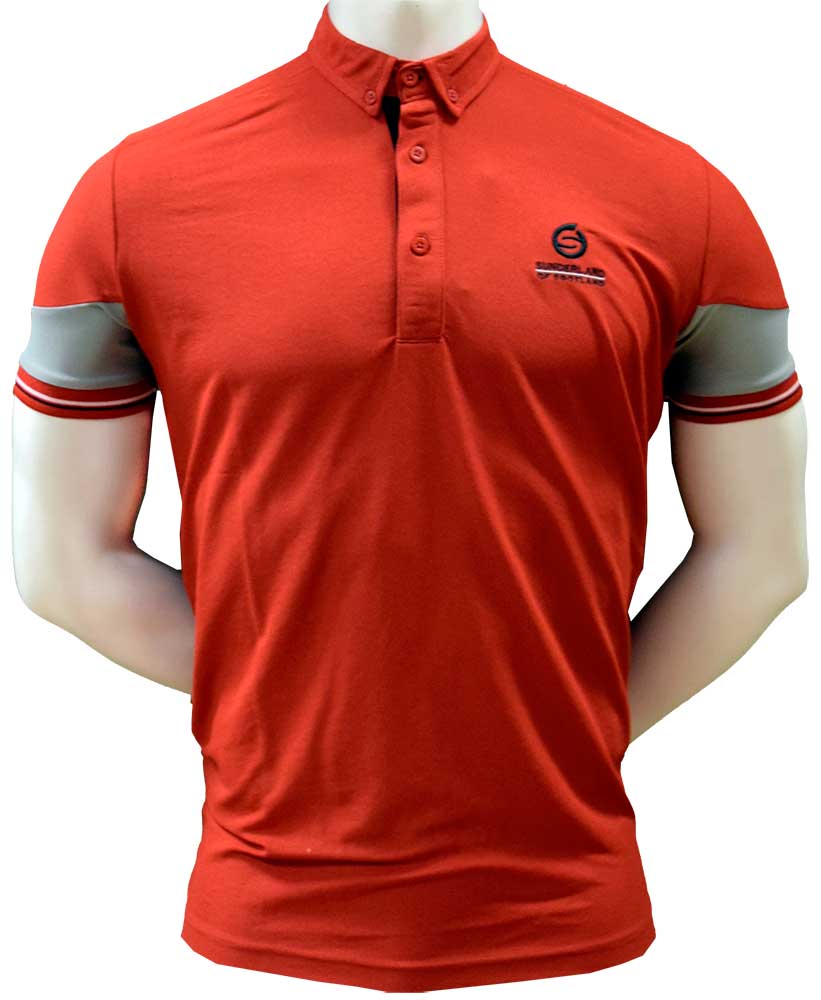 Sunderland Mens Eagle Solid Colour Body Polo Shirt - Golfonline
