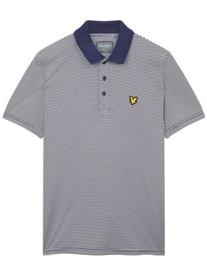 Lyle and Scott Mens Light Microstripe Polo Shirt