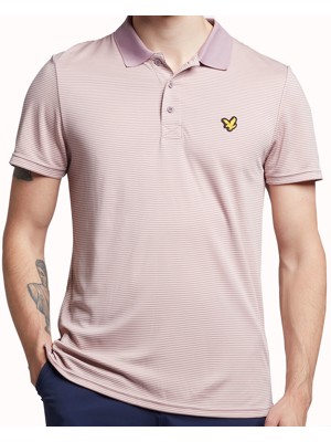 Lyle and Scott Mens Light Microstripe Polo Shirt