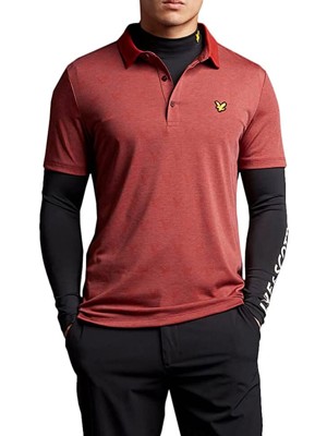 Lyle and Scott Mens Jacquard Polo Shirt