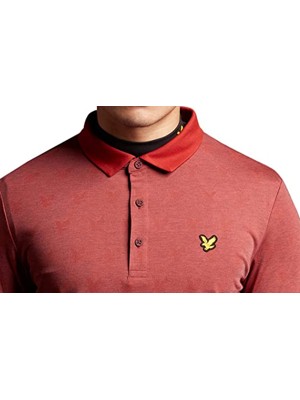 Lyle and Scott Mens Jacquard Polo Shirt