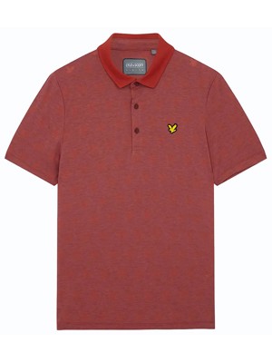 Lyle and Scott Mens Jacquard Polo Shirt