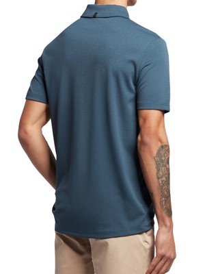 Lyle and Scott Mens Chevron Zip Polo Shirt
