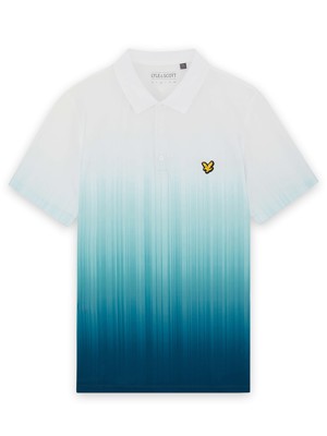 Lyle & Scott Mens Gradient Polo Shirt