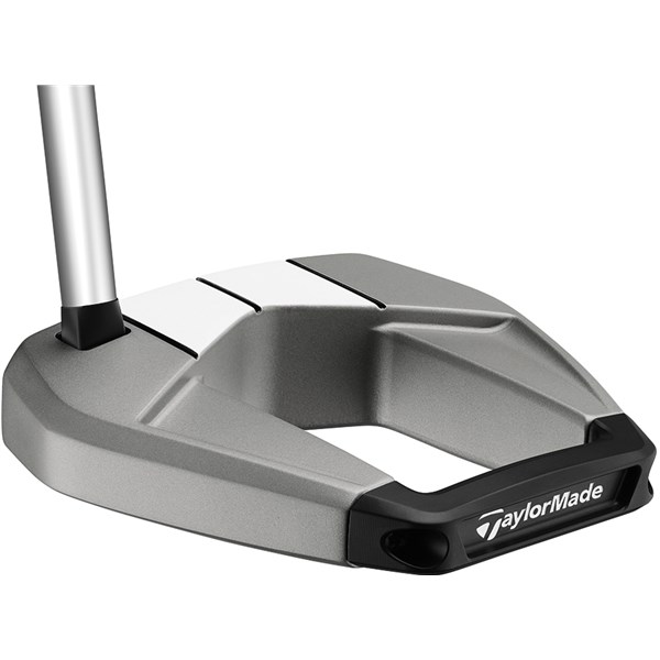 TaylorMade Spider S Single Bend Platinum/White Putter