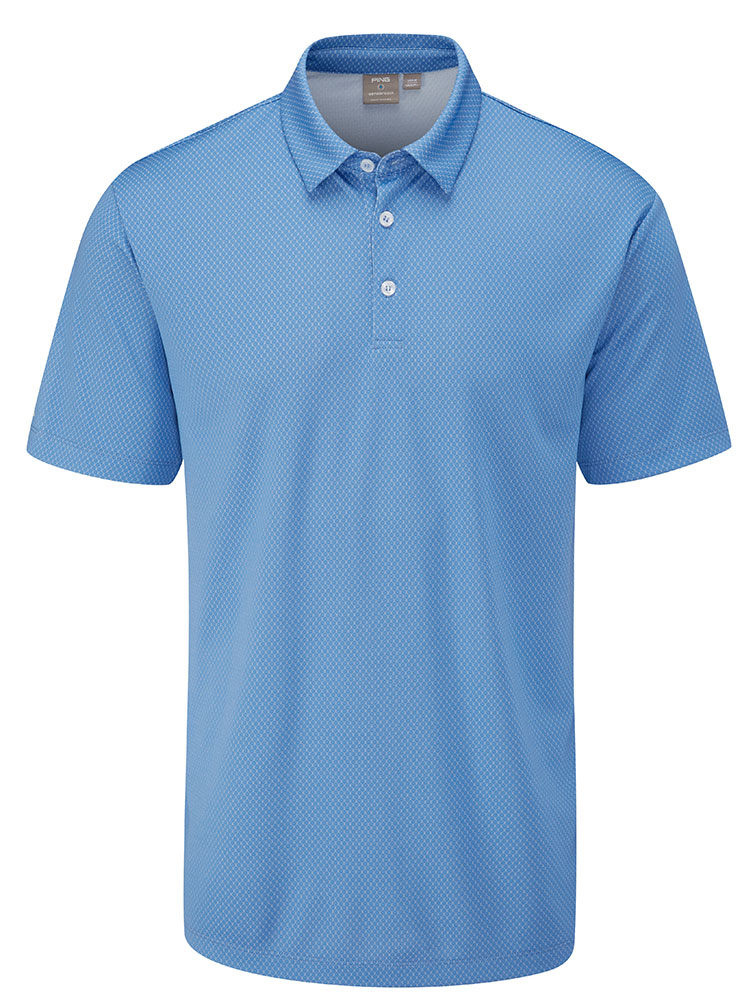 Ping Mens Spike Jacquard Polo Shirt - Golfonline