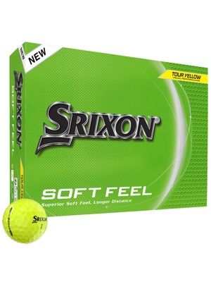 Srixon Soft Feel Yellow Golf Balls (12 Balls)