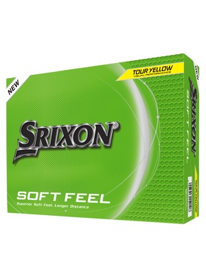 Srixon Soft Feel Yellow Golf Balls (12 Balls)