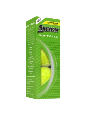 Srixon Soft Feel Yellow Golf Balls (12 Balls)