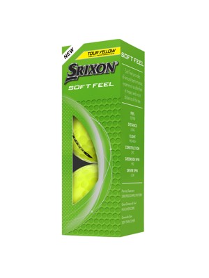 Srixon Soft Feel Yellow Golf Balls (12 Balls)