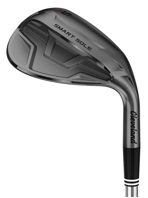 Cleveland Smart Sole 4 Black Satin Wedges (Steel Shaft)