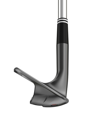 Cleveland Smart Sole 4 Black Satin Wedges (Steel Shaft)