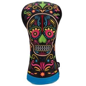 CMC Design Sugar Skull Neon Driver Headcover