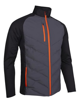 Sunderland Mens Davos Padded Bonded Thermal Golf Jacket
