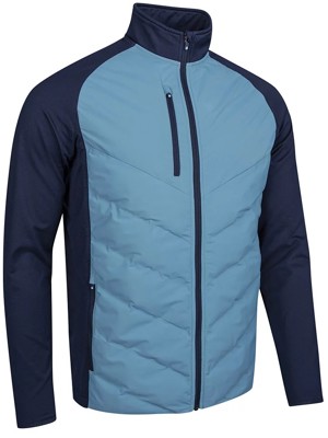 Sunderland Mens Davos Padded Bonded Thermal Golf Jacket
