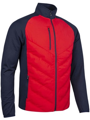 Sunderland Mens Davos Padded Bonded Thermal Golf Jacket