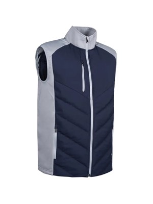 Sunderland Mens Andorra Padded Bonded Thermal Golf Gilet