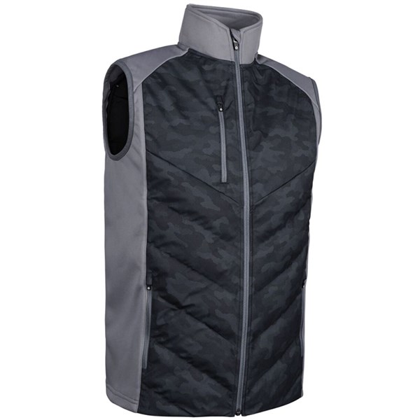 Sunderland Mens Andorra Padded Bonded Thermal Golf Gilet