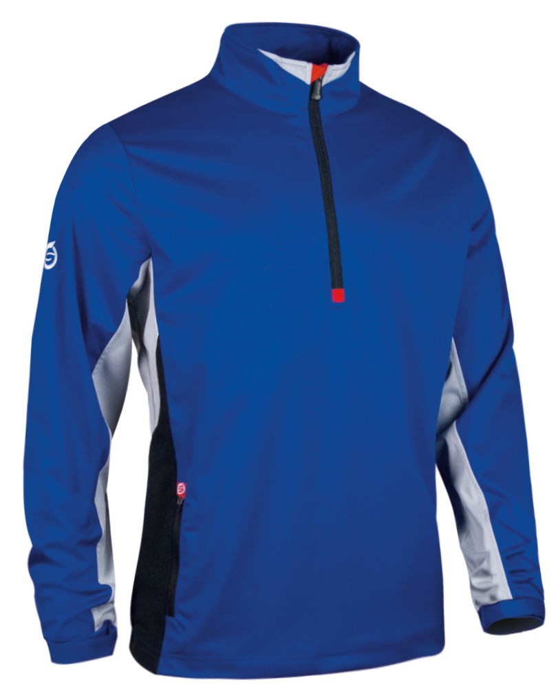 Sunderland Mens Colorado Colour Block Zip Neck Windshirt | GolfOnline