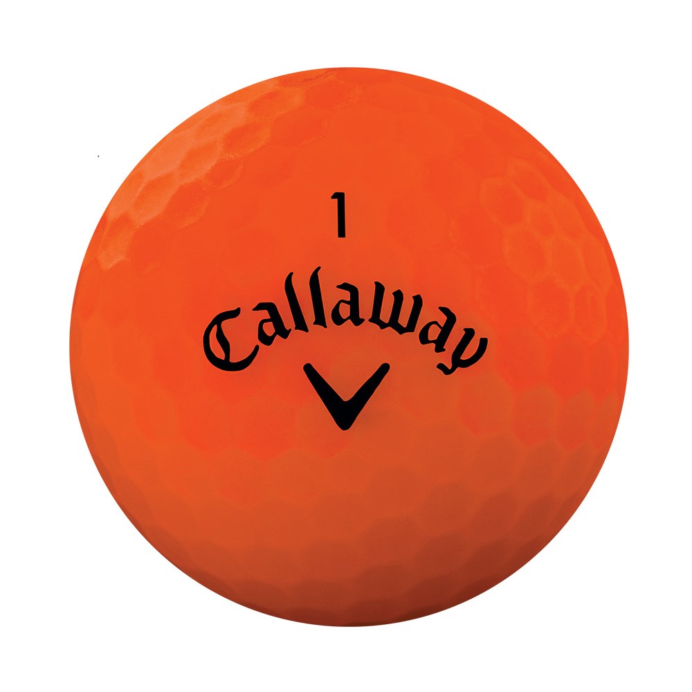 Callaway Superhot Bold Matte Orange Golf Balls (15 Balls) 2018