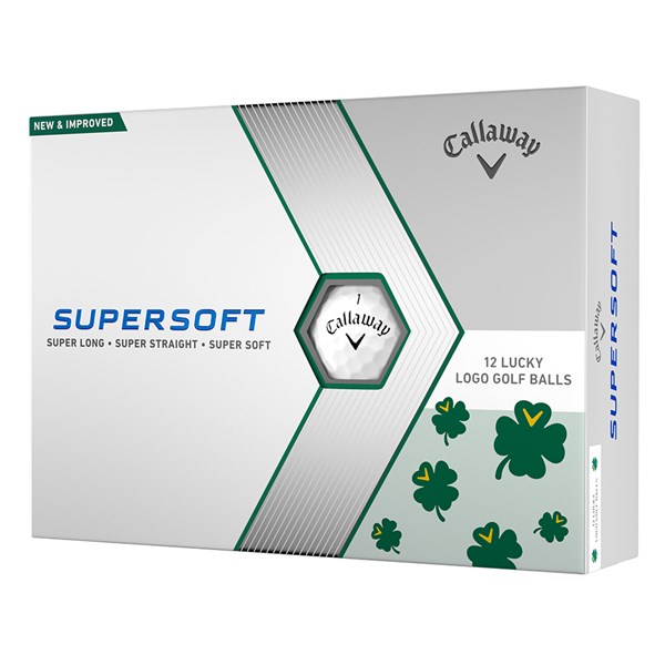 Limited Edition - Callaway Supersoft Lucky Golf Balls (12 Balls)