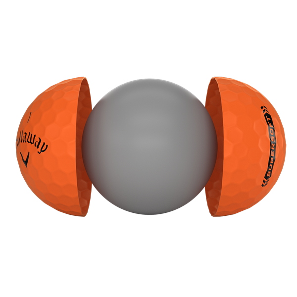 supersoft golfball orange tech 001