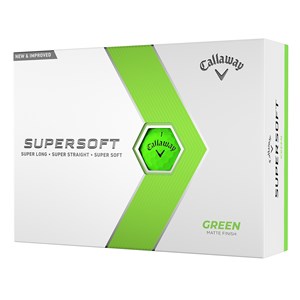 Callaway Supersoft Matte Green Golf Balls 2023