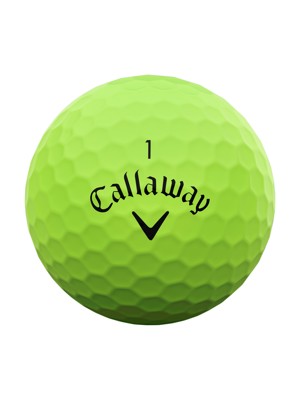 Callaway SuperSoft Matte Green Golf Balls (12 Balls)