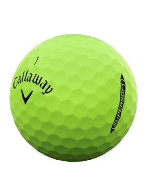 Callaway SuperSoft Matte Green Golf Balls (12 Balls)
