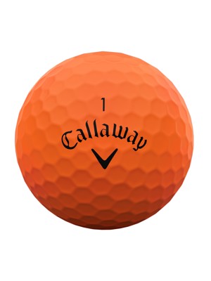 Callaway SuperSoft Matte Orange Golf Balls (12 Balls)