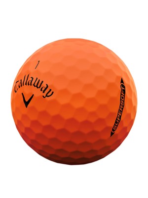 Callaway SuperSoft Matte Orange Golf Balls (12 Balls)